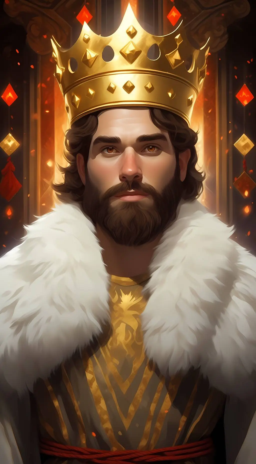 ai character: King Athres background