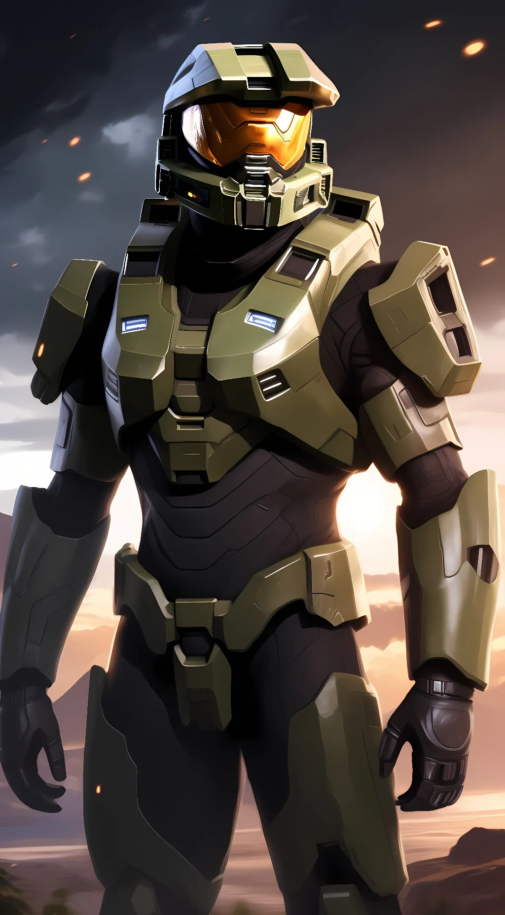 ai character: Master Chief background