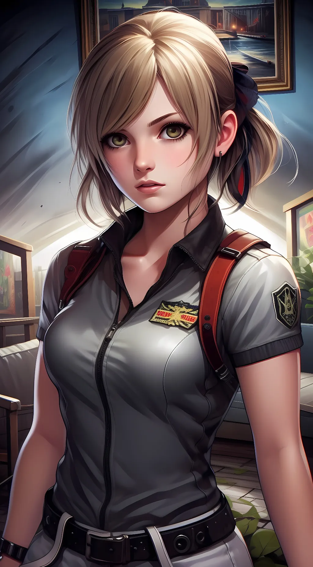ai character: Becca  background