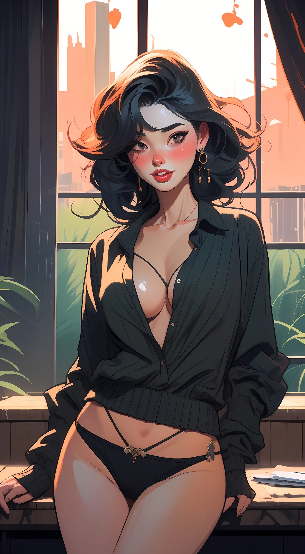 ai character: Kayla background