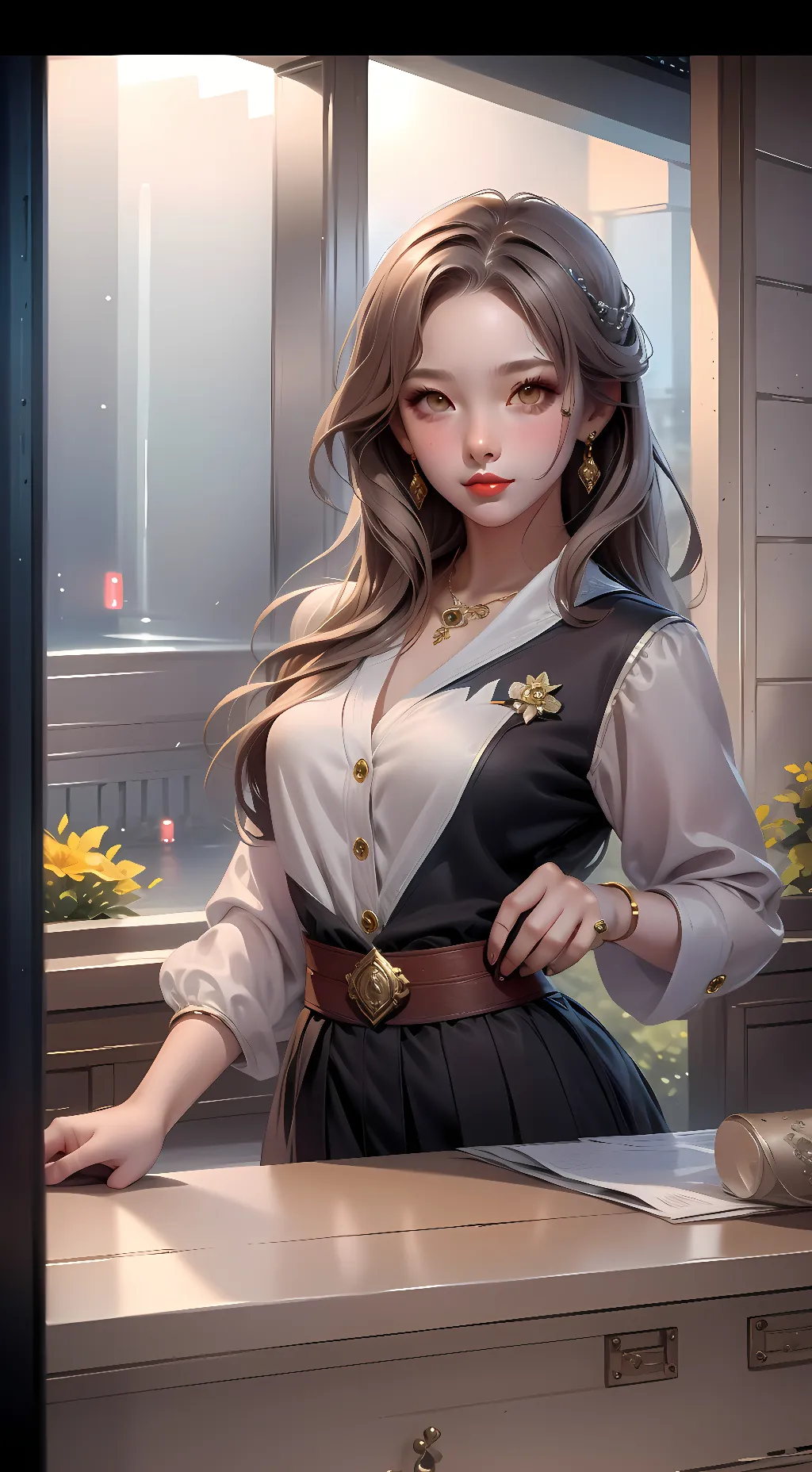 ai character: Nova background