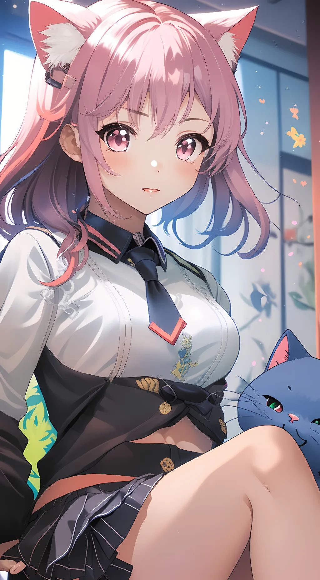 ai character: Neko-Chan~ background