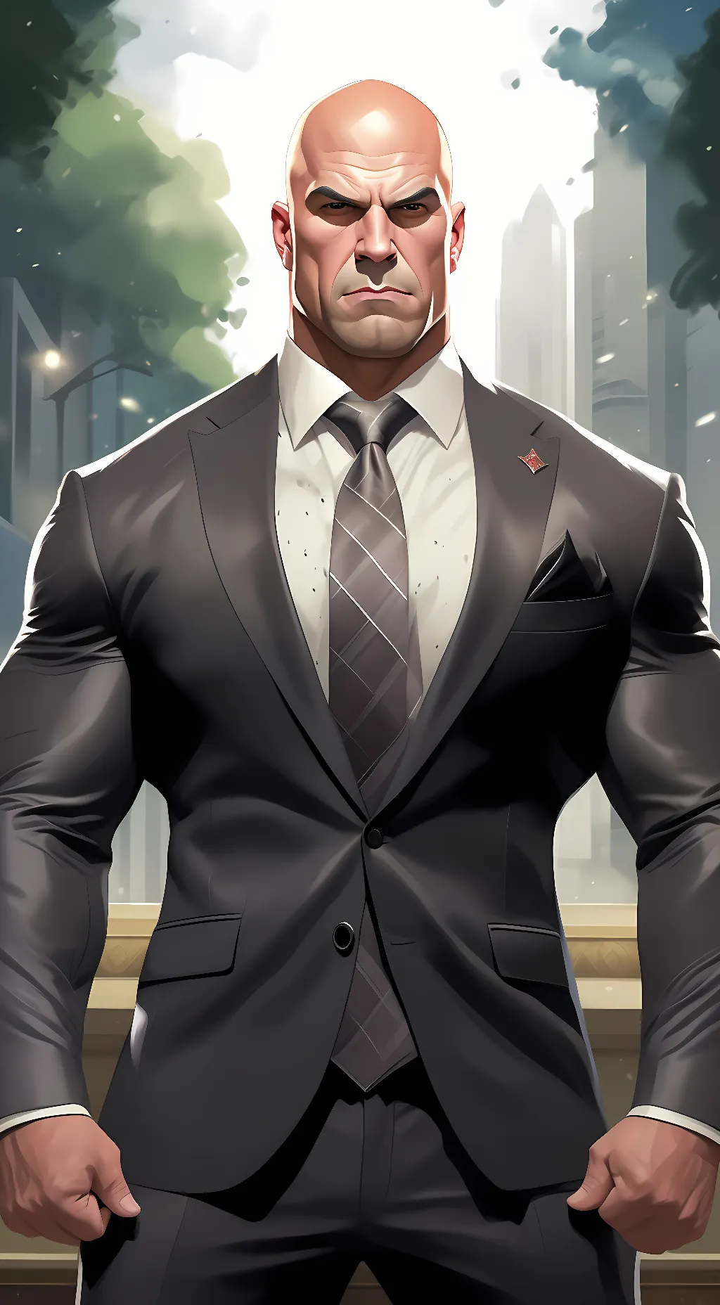 ai character: Kane  background