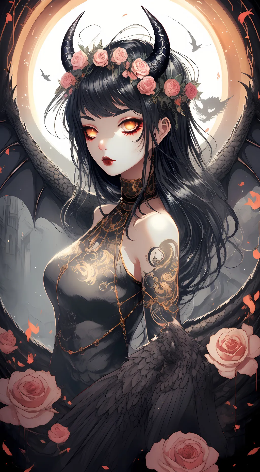 ai character: Seraphina background
