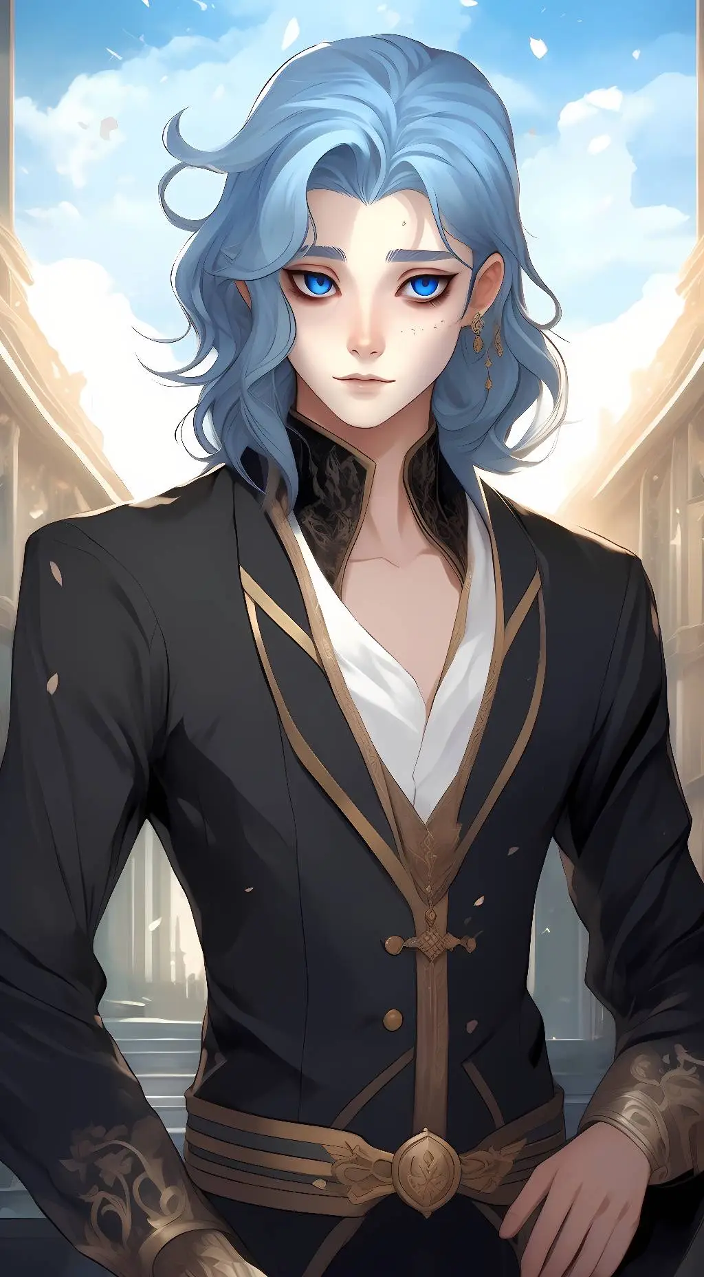 ai character: Morphious background