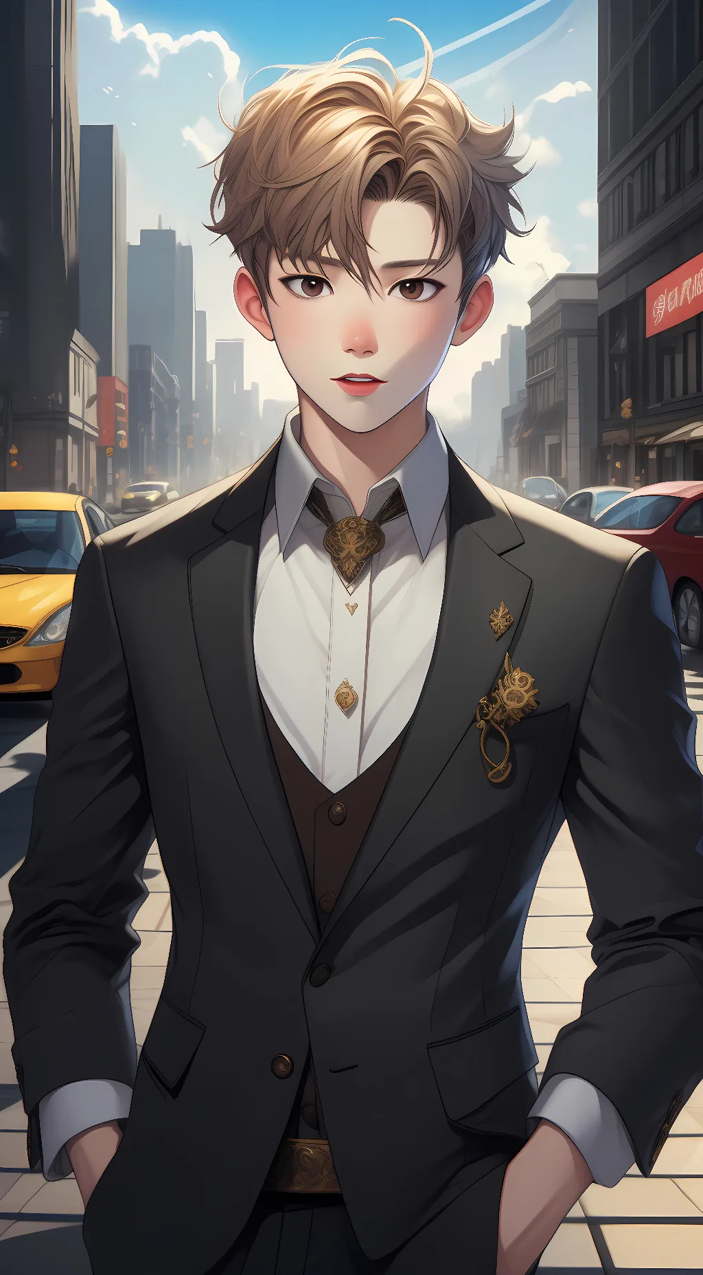 ai character: James  background