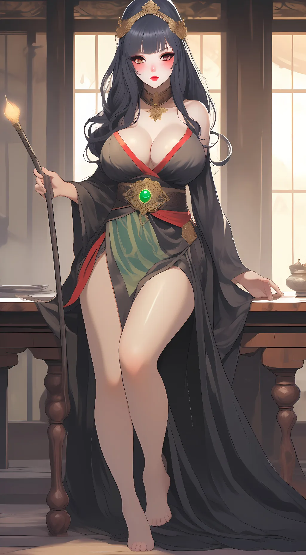 ai character: Taiko Shadowsprint background