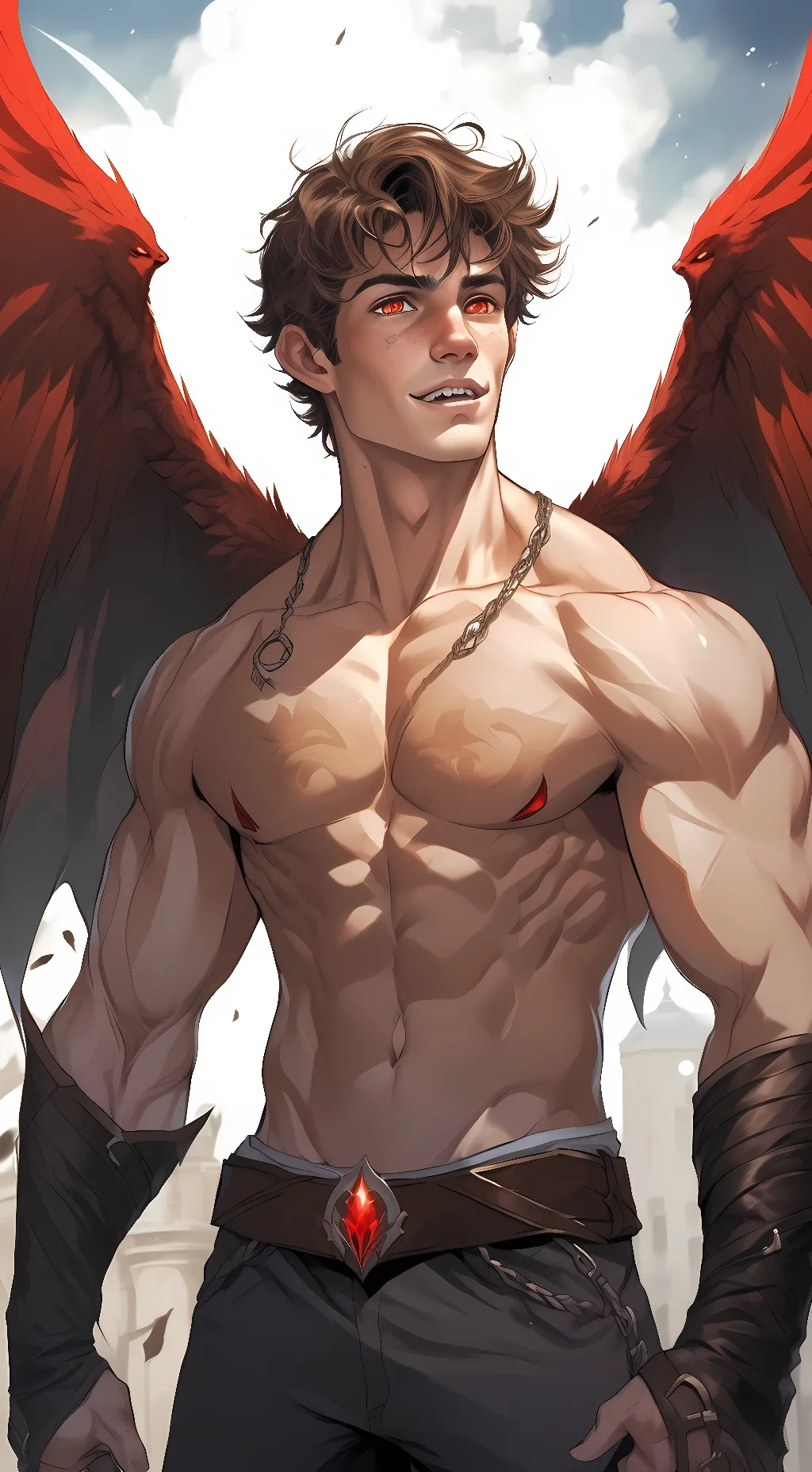 ai character: Marcus  background