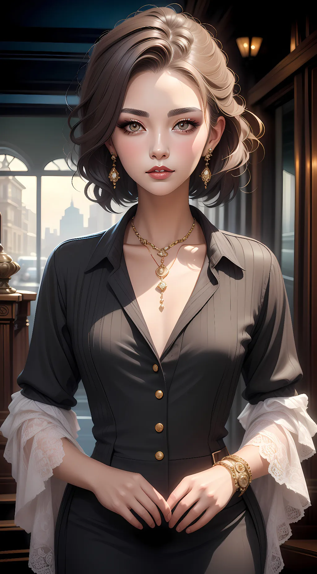 ai character: Abby background