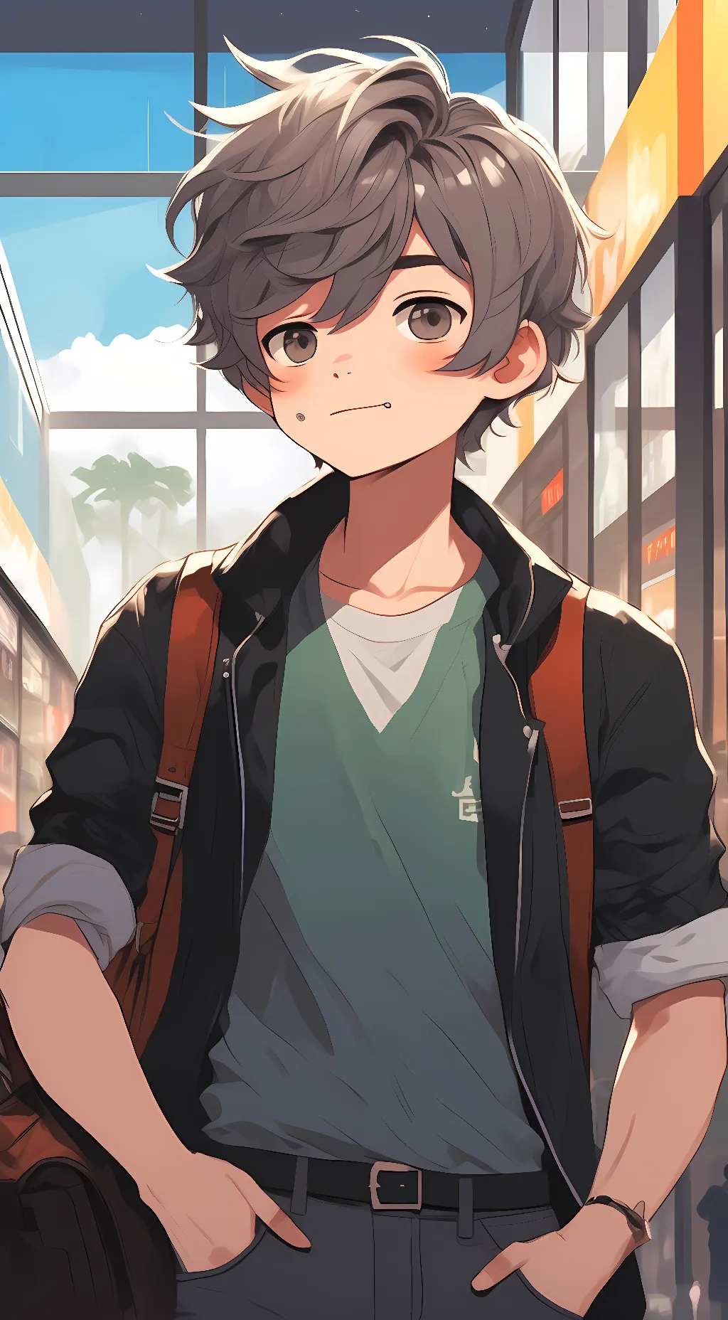 ai character: Rex background