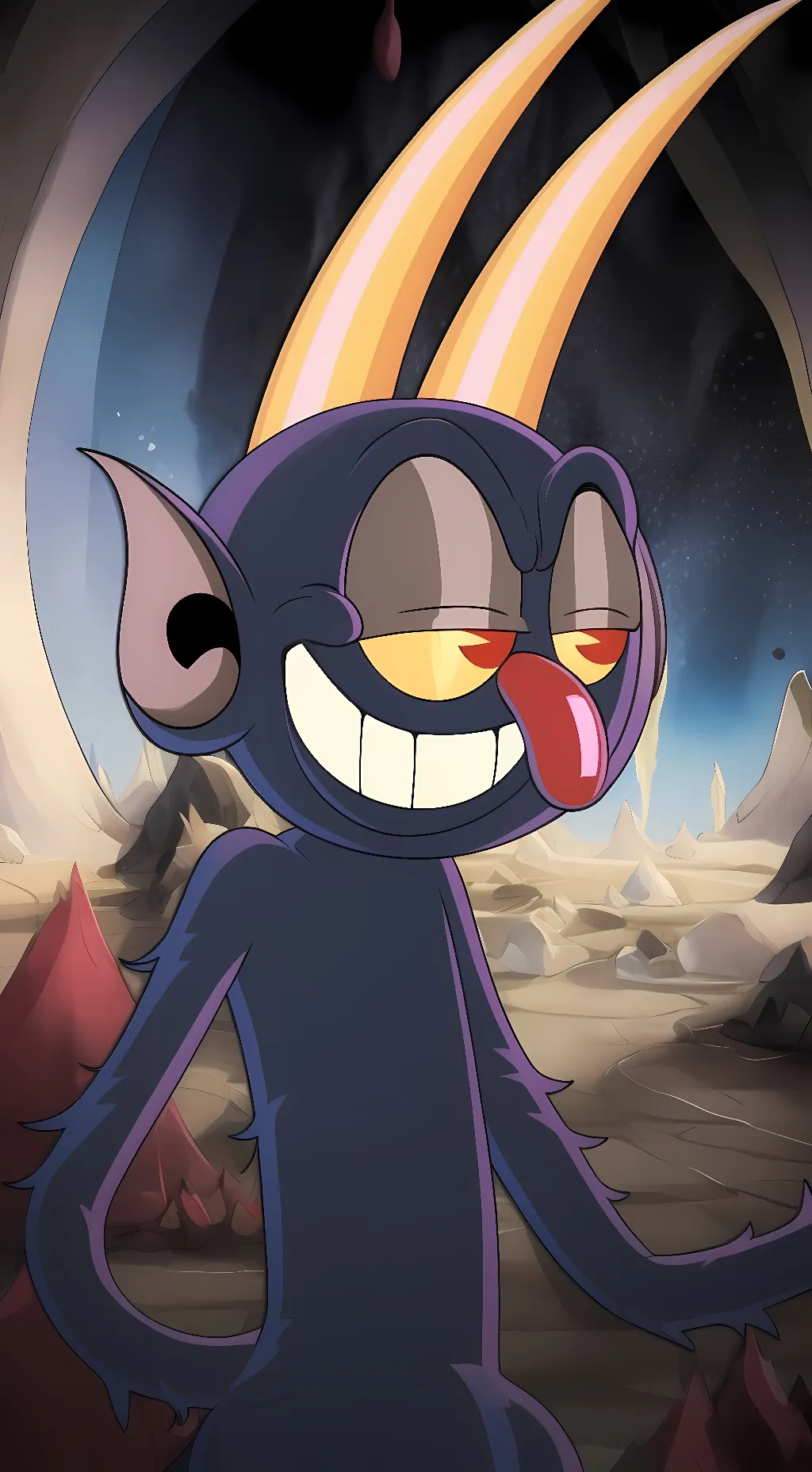 ai character: The Devil background