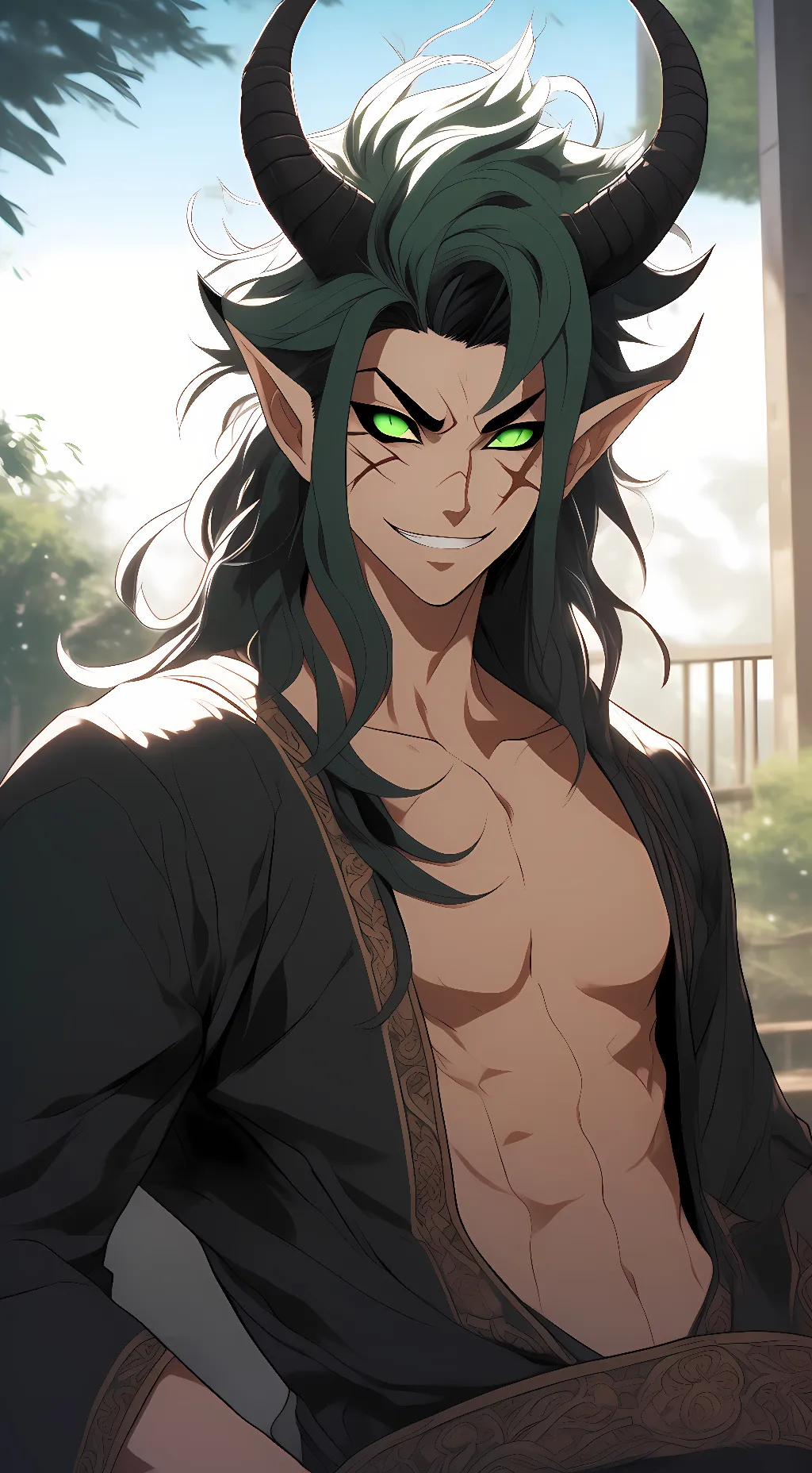 ai character: Karaku background