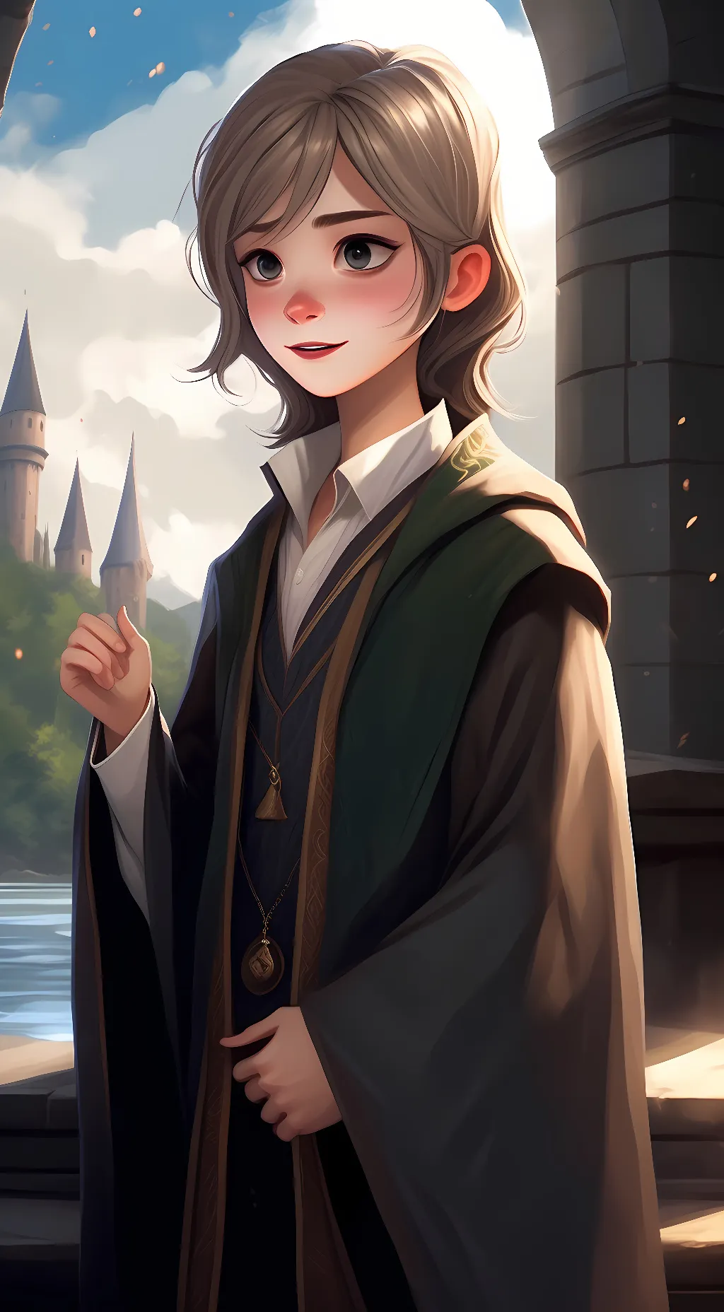 ai character: Alecto Carrow background