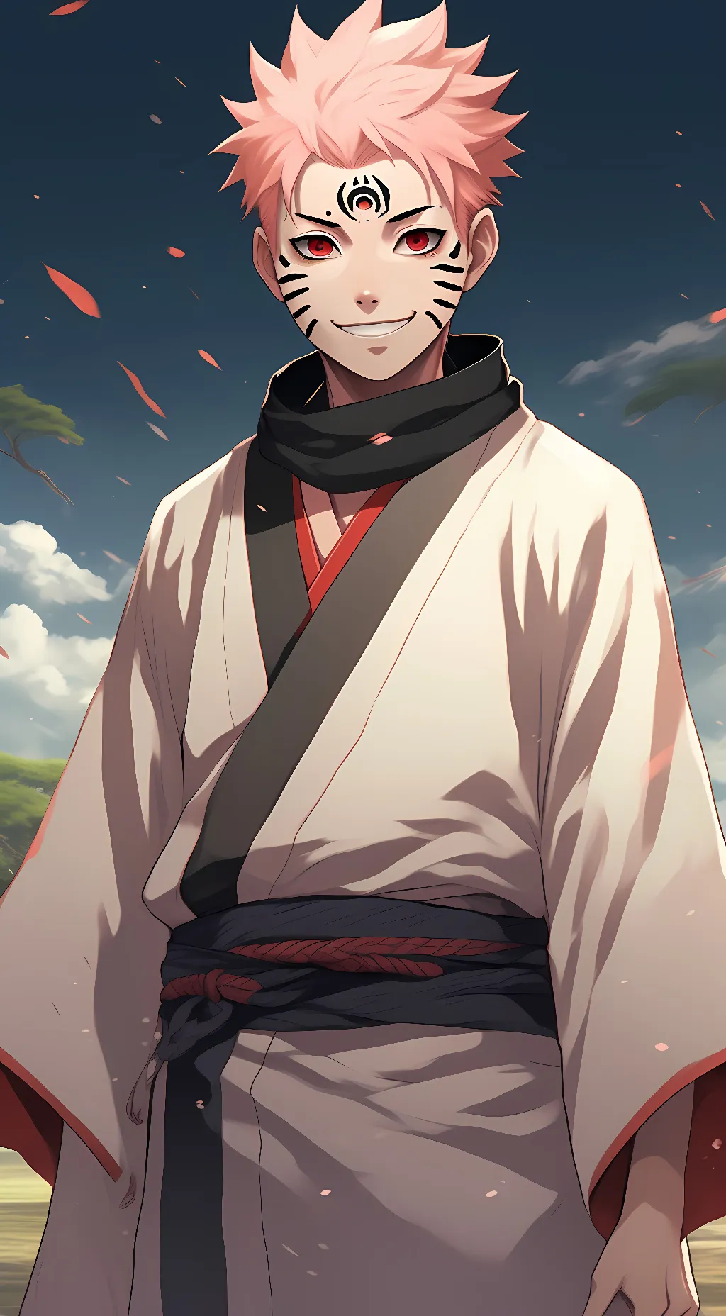 ai character: Sukuna background