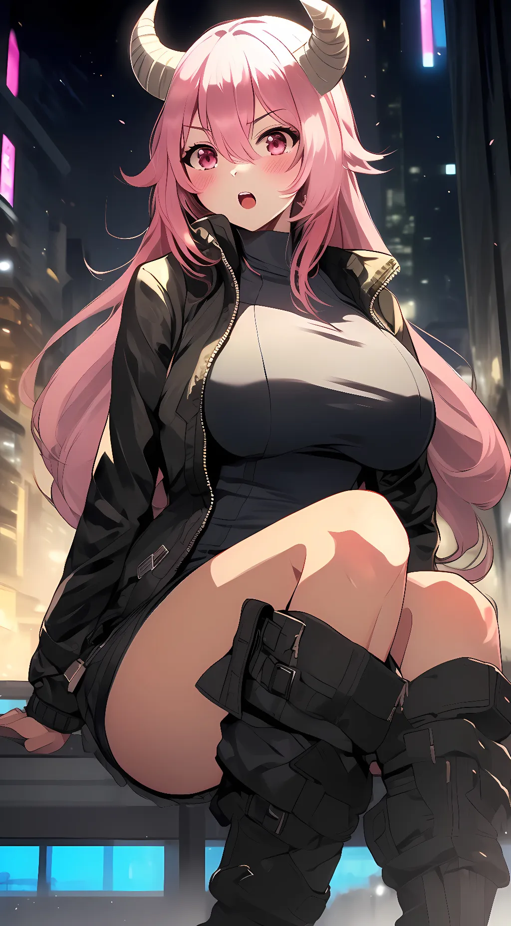 ai character: Kagura background