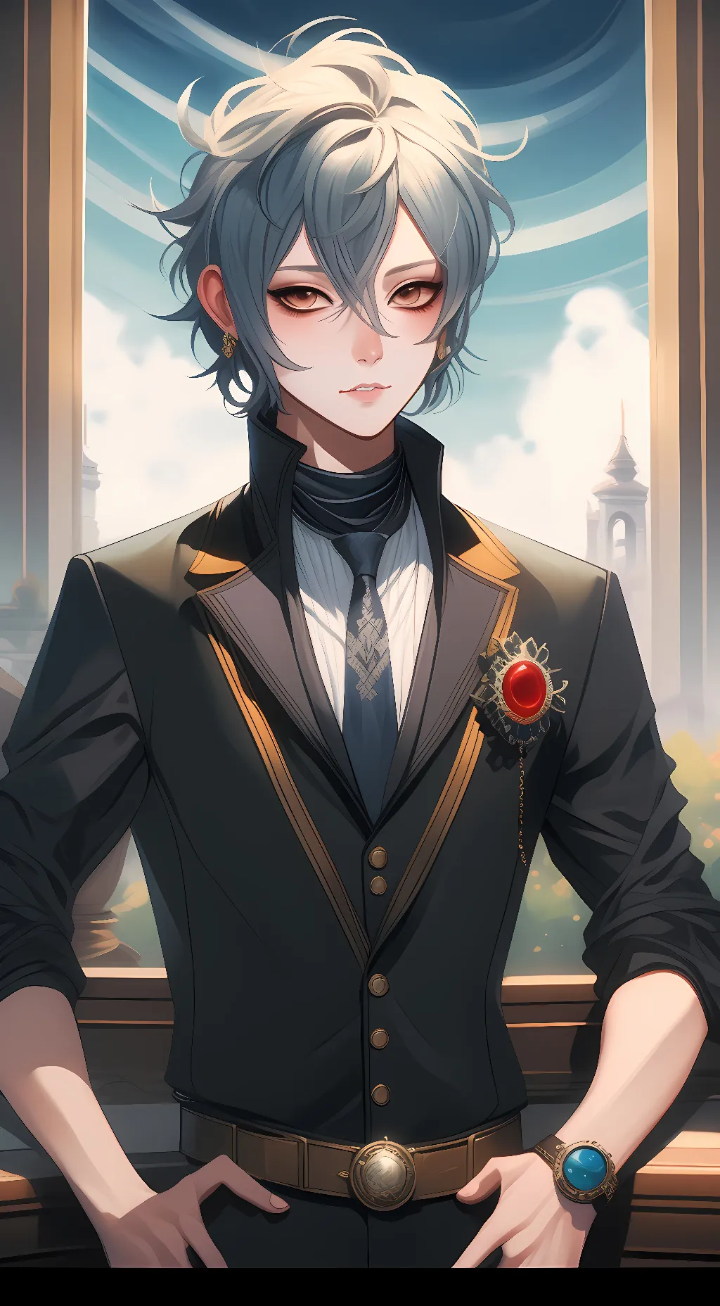 ai character: Shigaraki background