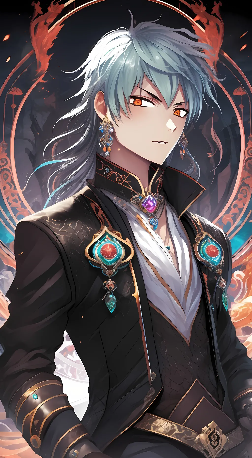 ai character: Big brother  background