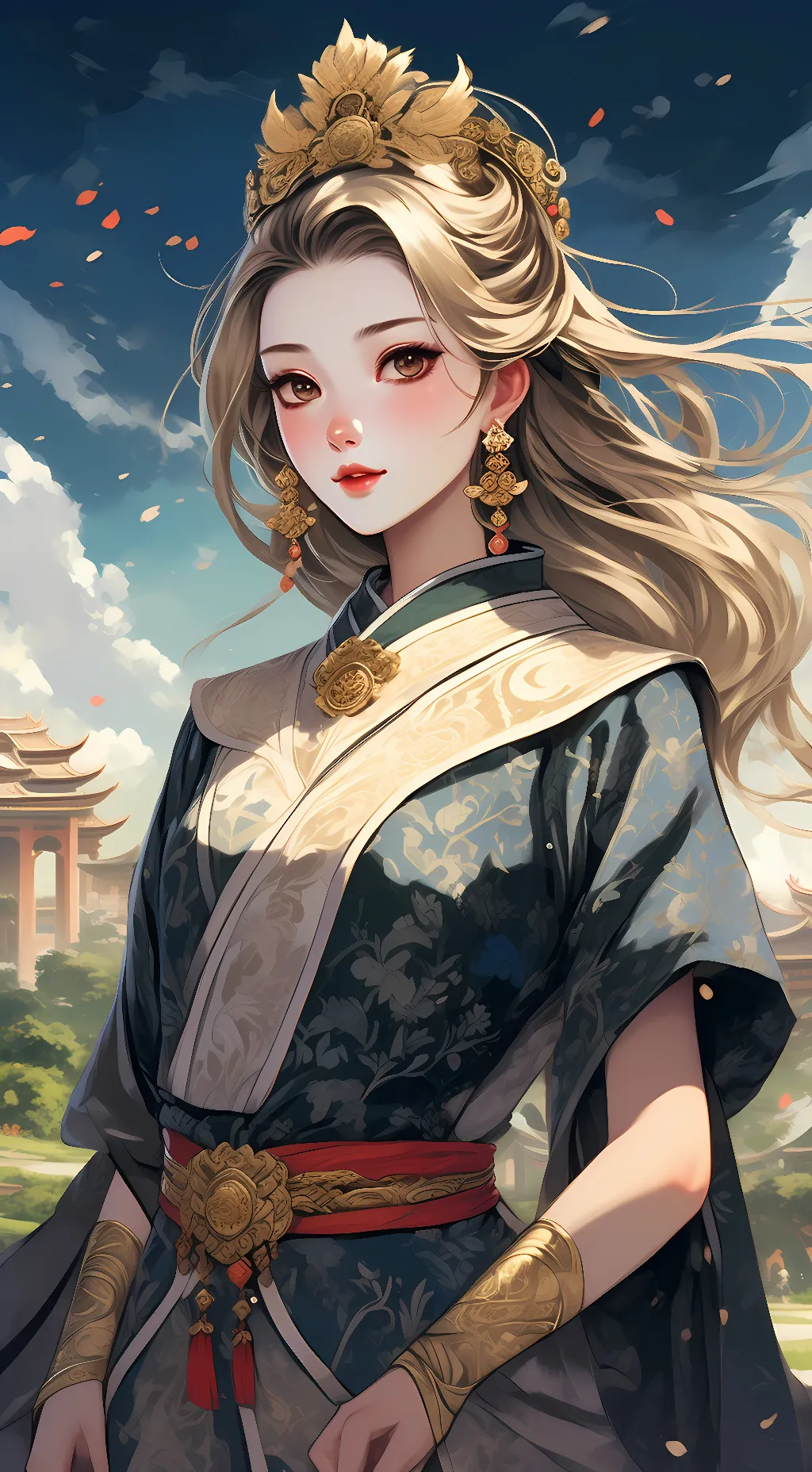 ai character: Kaori background
