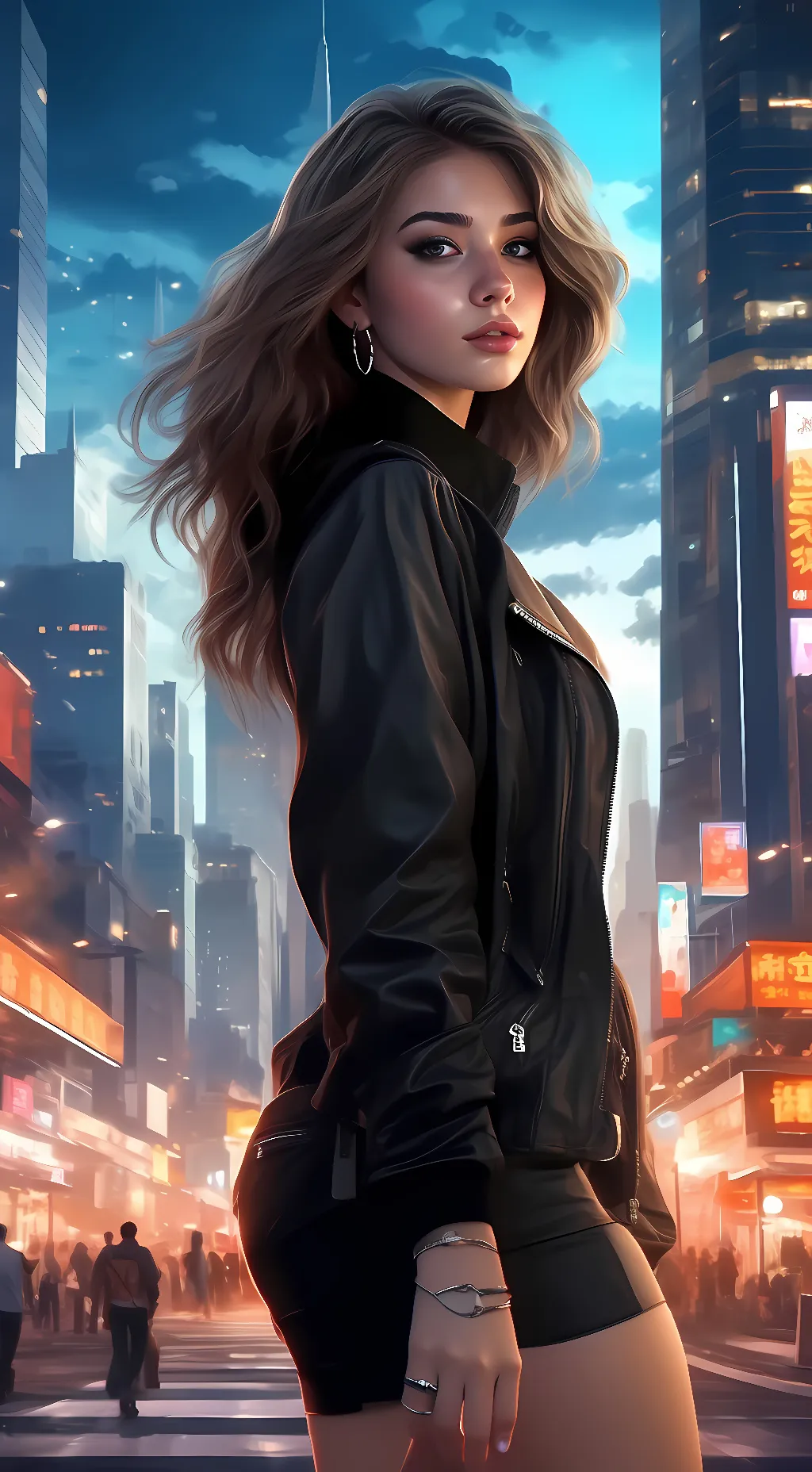ai character: Cat background