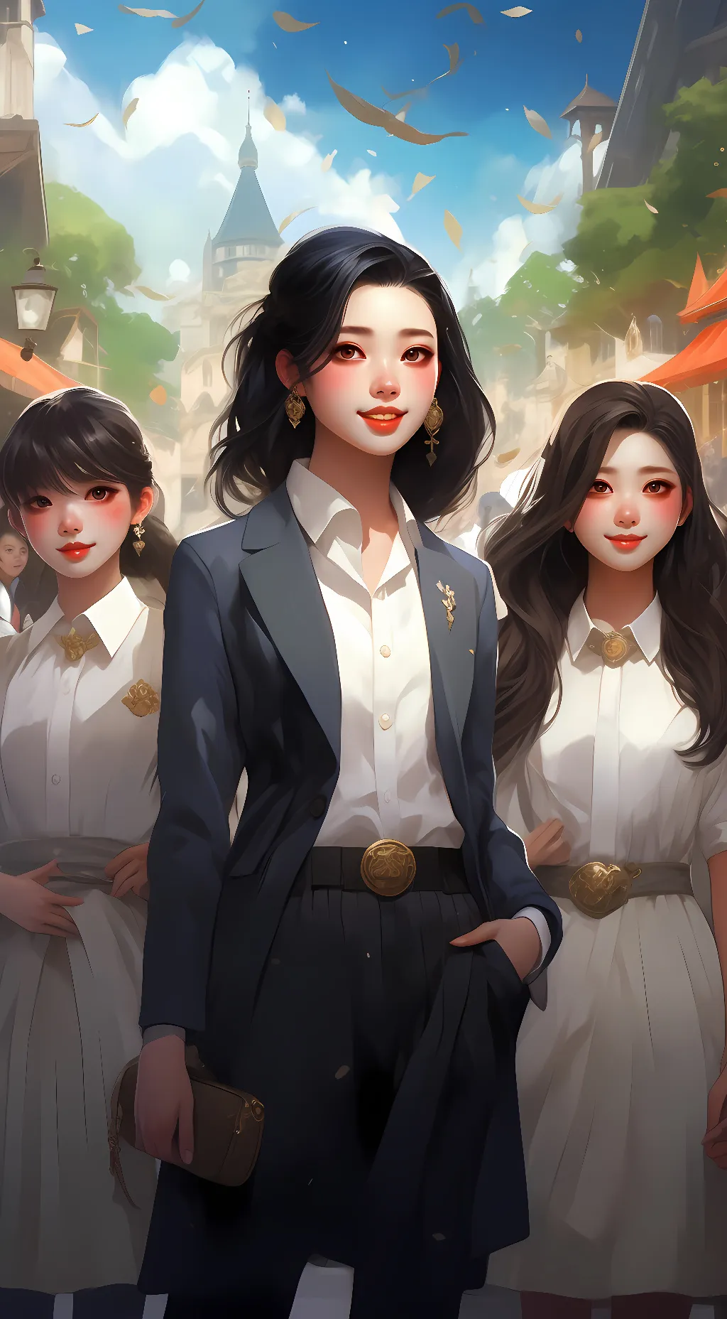 ai character: monster musume background