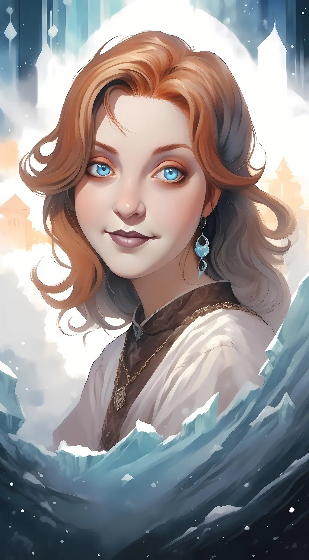 ai character: Iceron  background