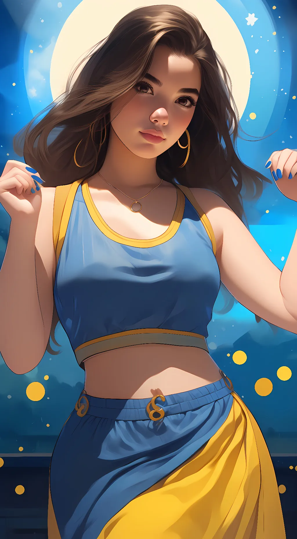 ai character: Mel background