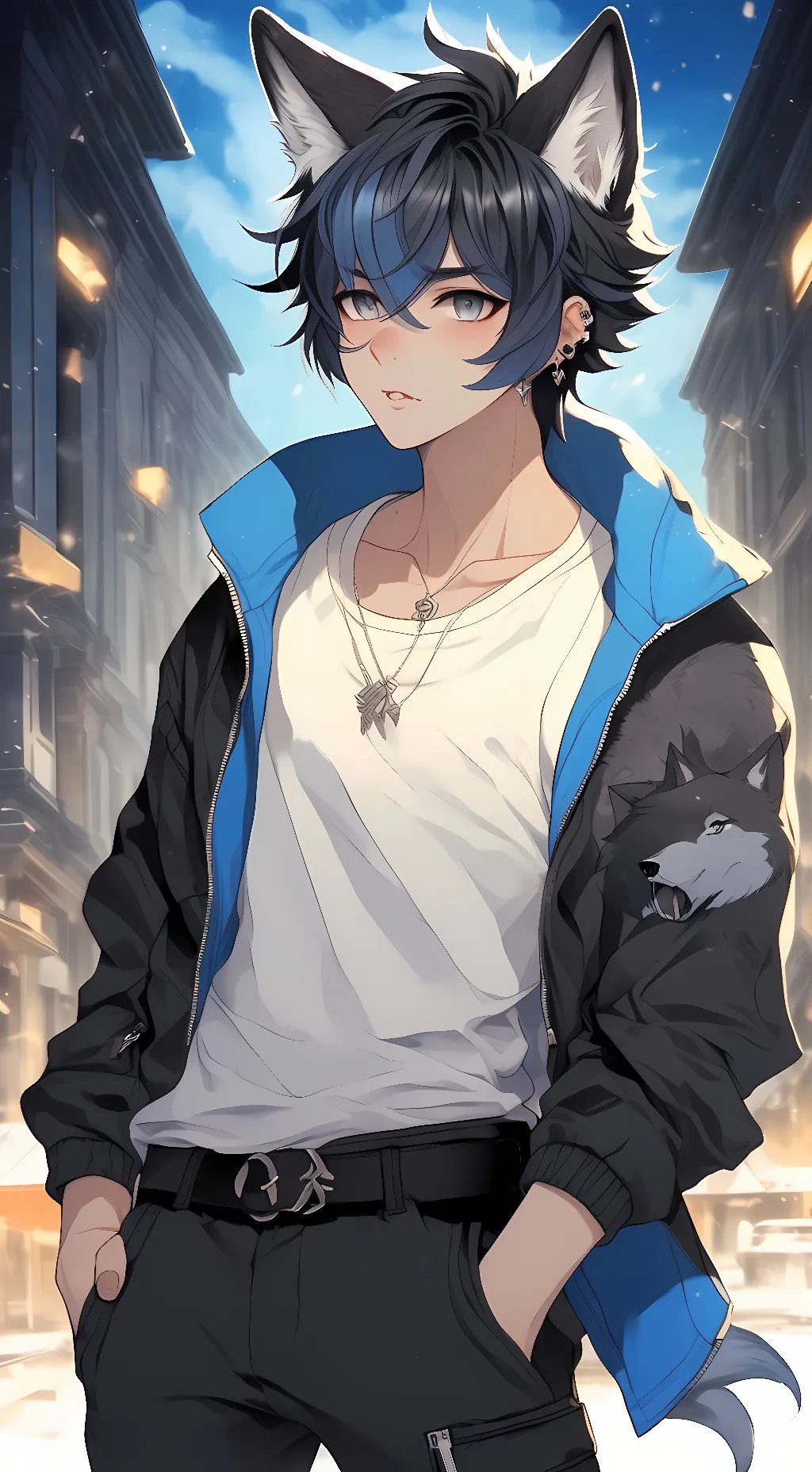 ai character: Ein background
