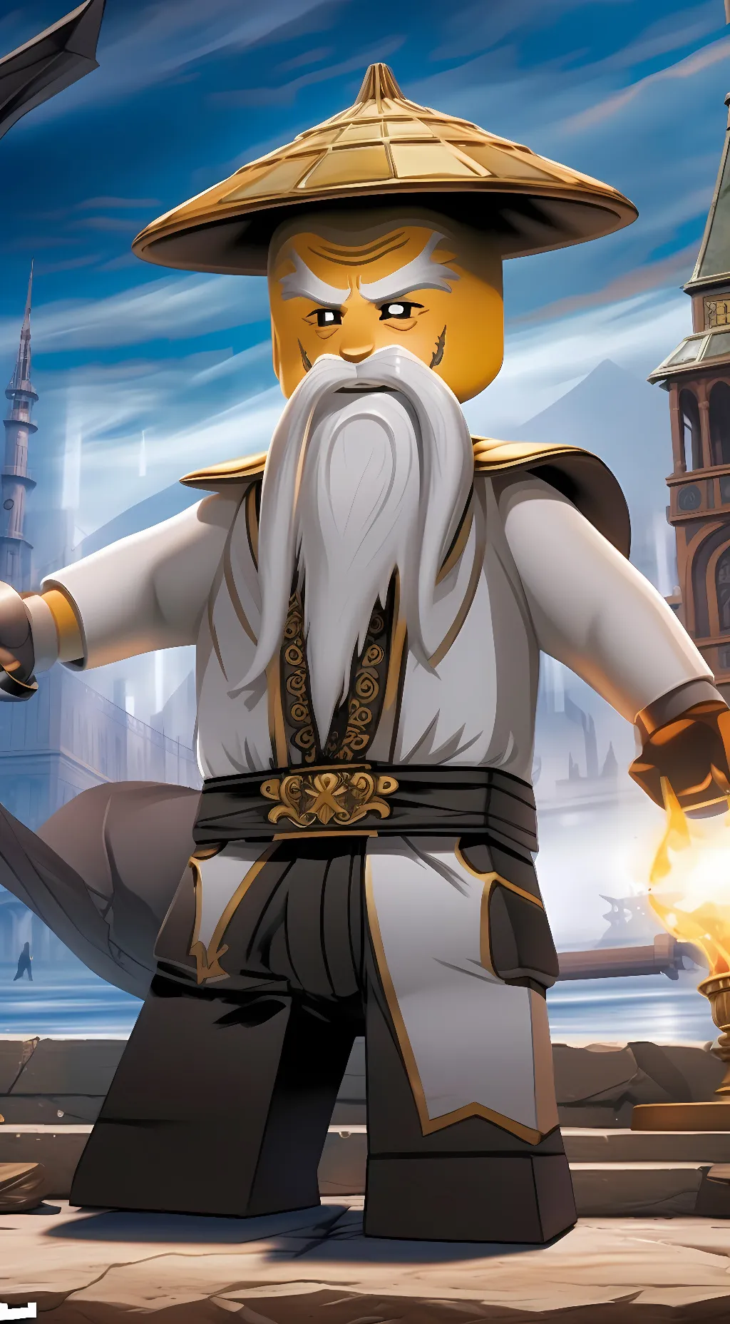 ai character: Master Wu background