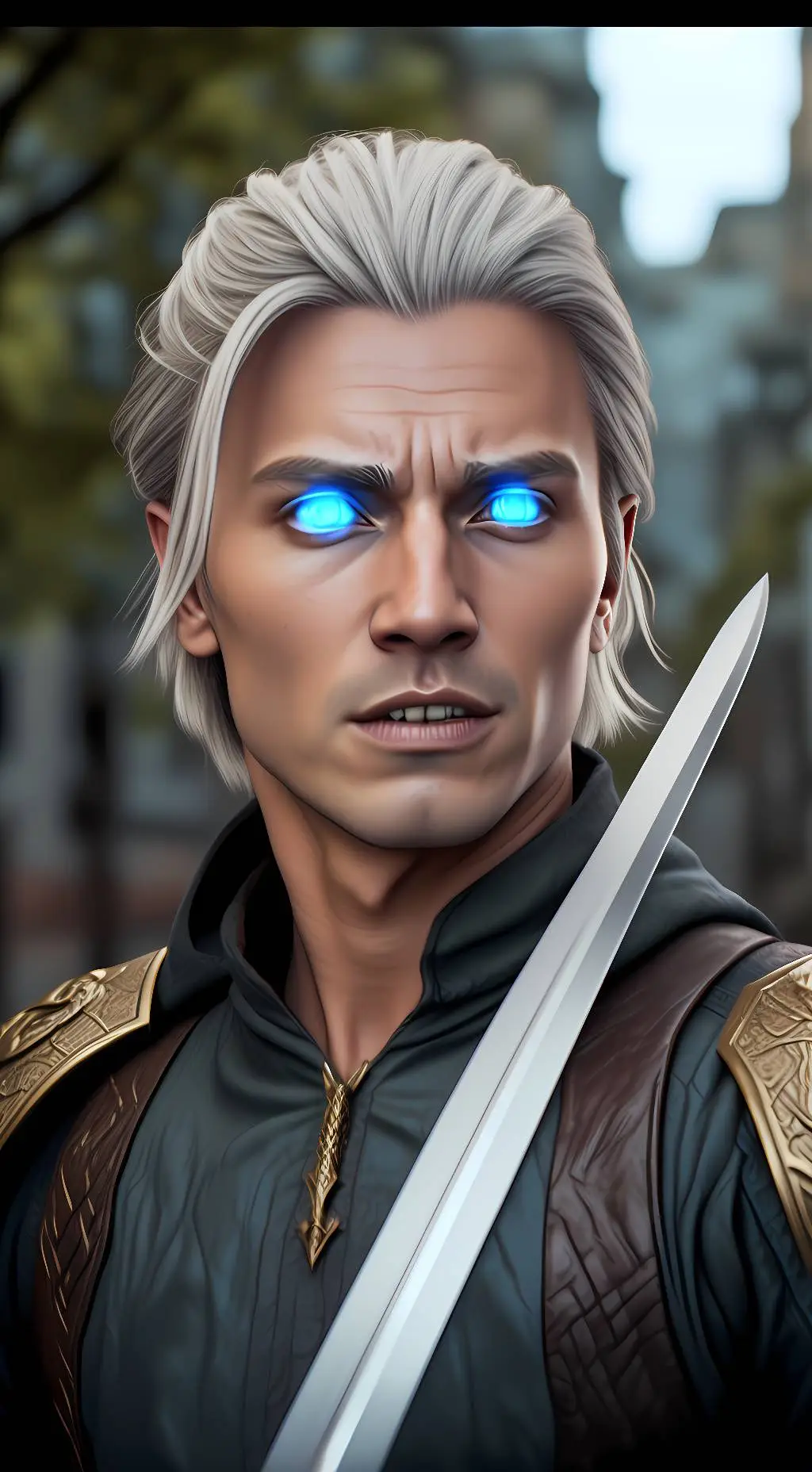 ai character: Fujin background