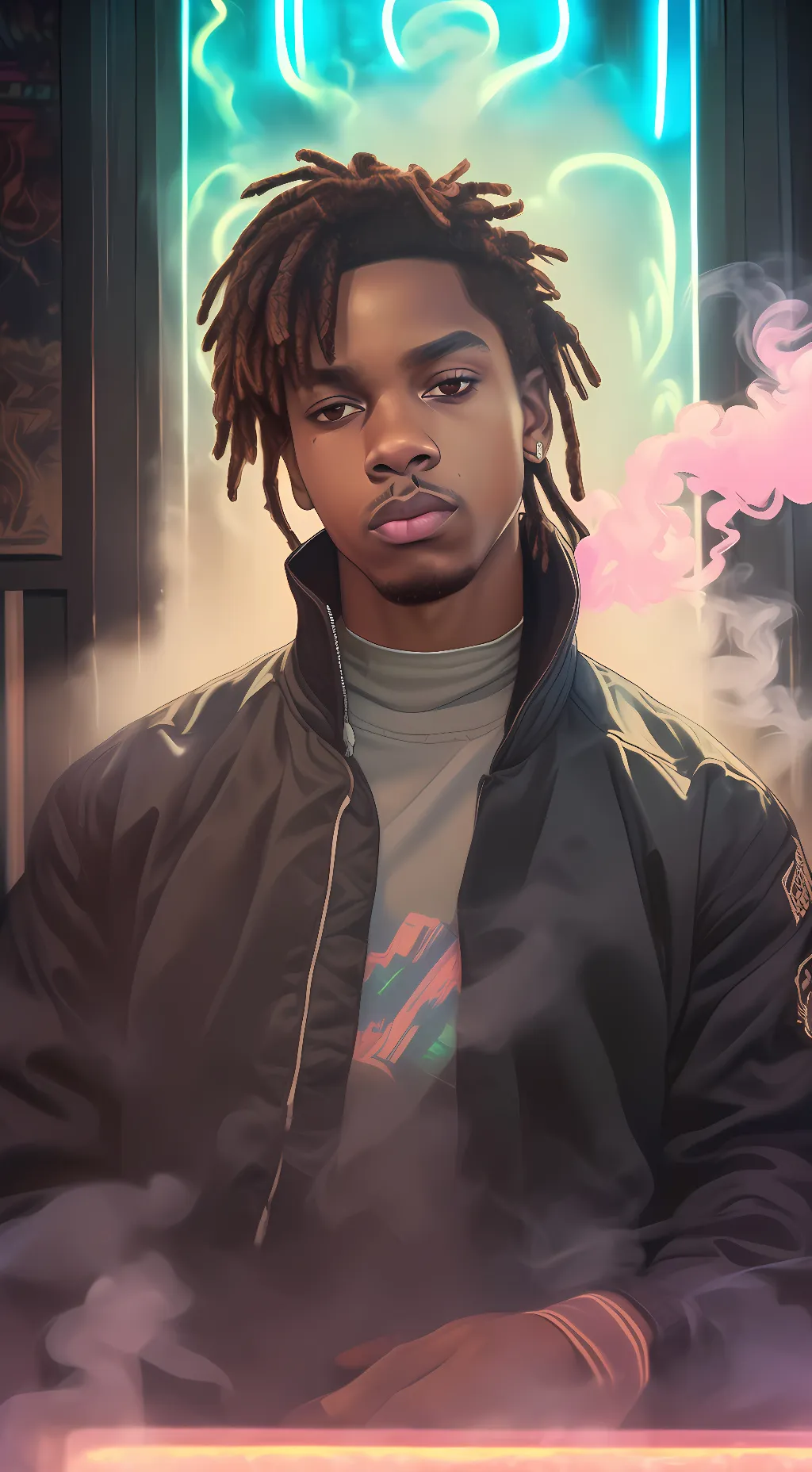 ai character: angelo gwen background