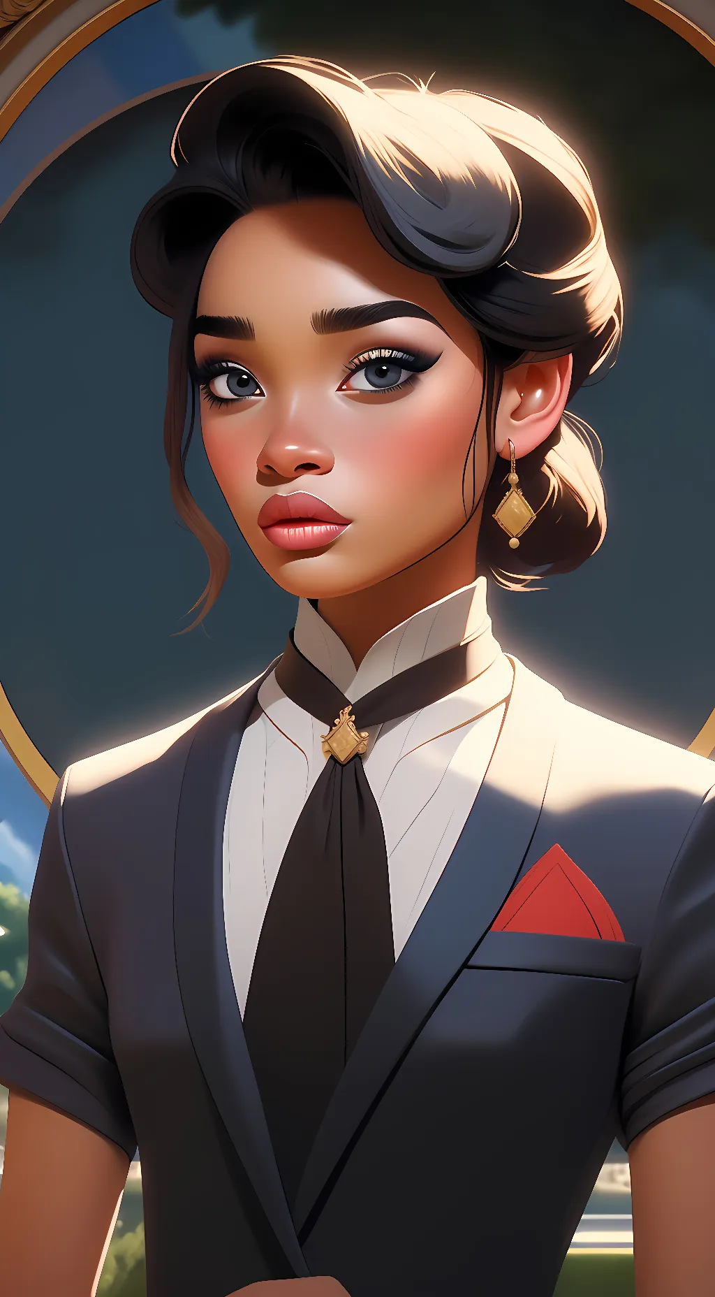 ai character: leah background