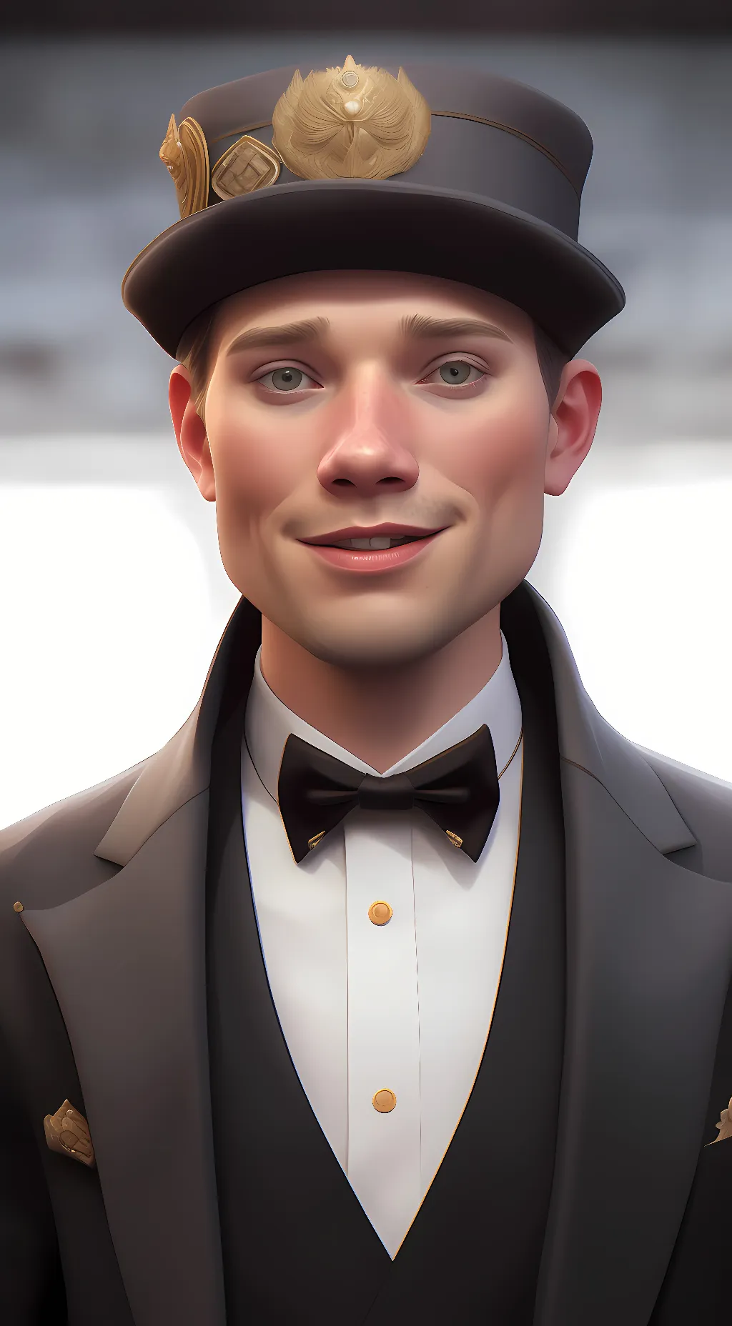 ai character: John pork background