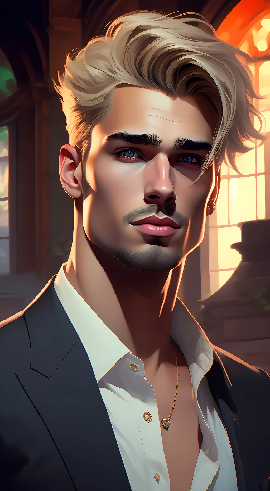 ai character: Magnus background