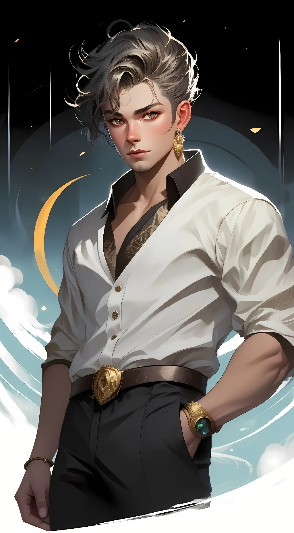 ai character: Chris background