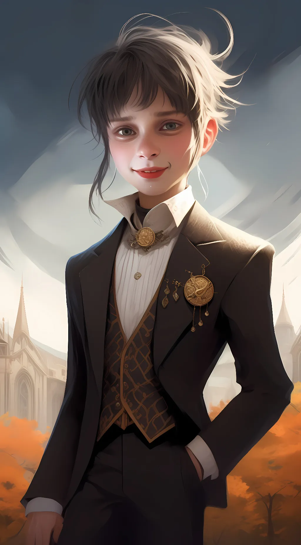 ai character: ugly background