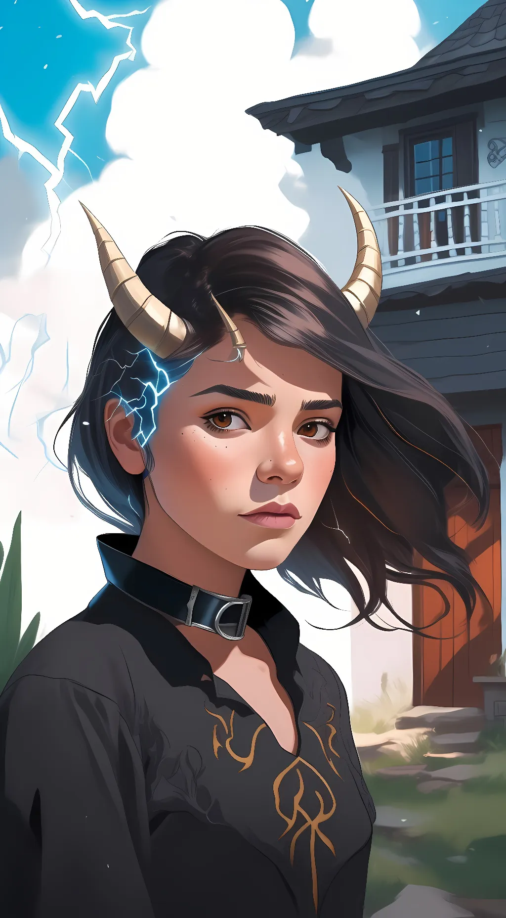 ai character: Electra background