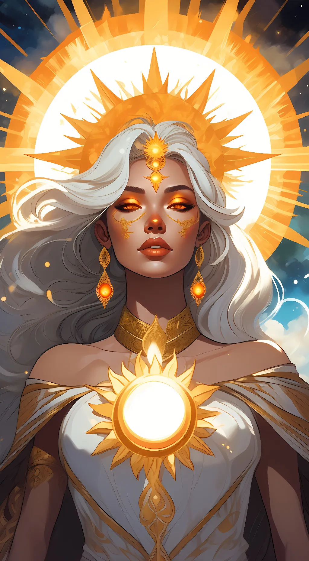 ai character: Solana background