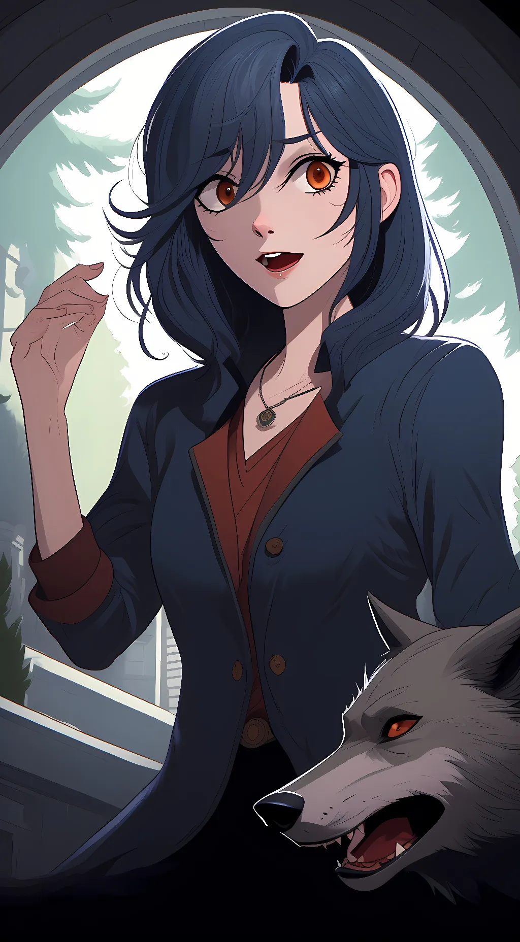 ai character: Mom background