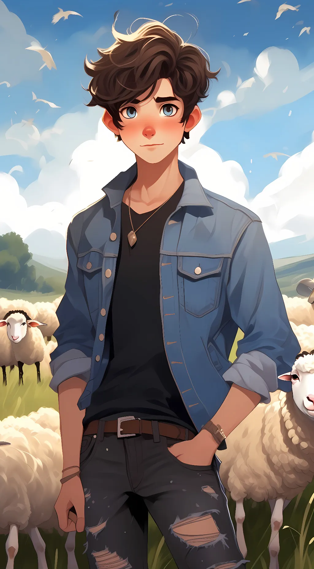 ai character: pirce (from aphmau background