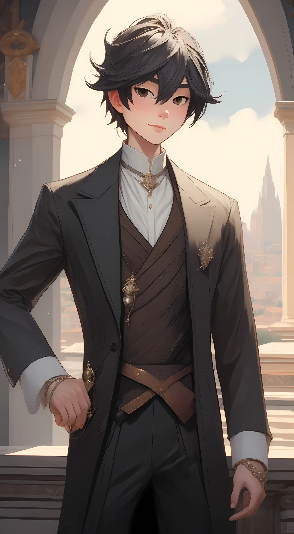 ai character: Alex background