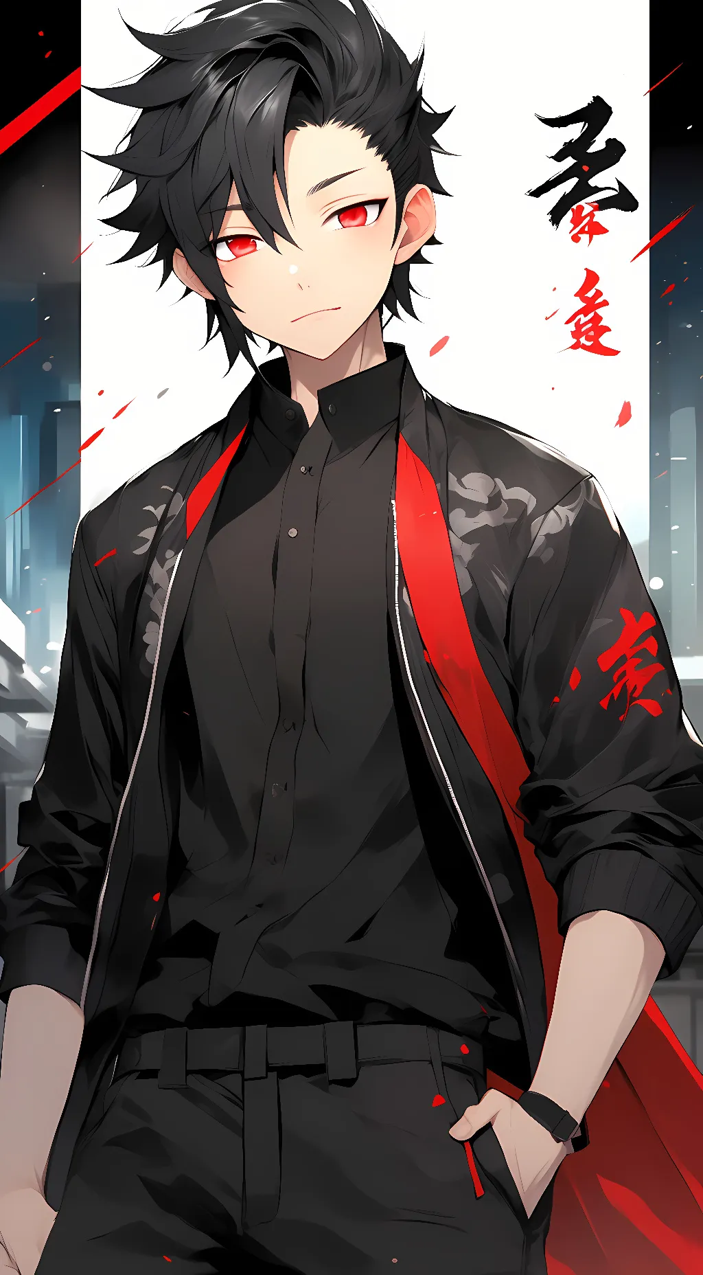 ai character: manji kojjio background