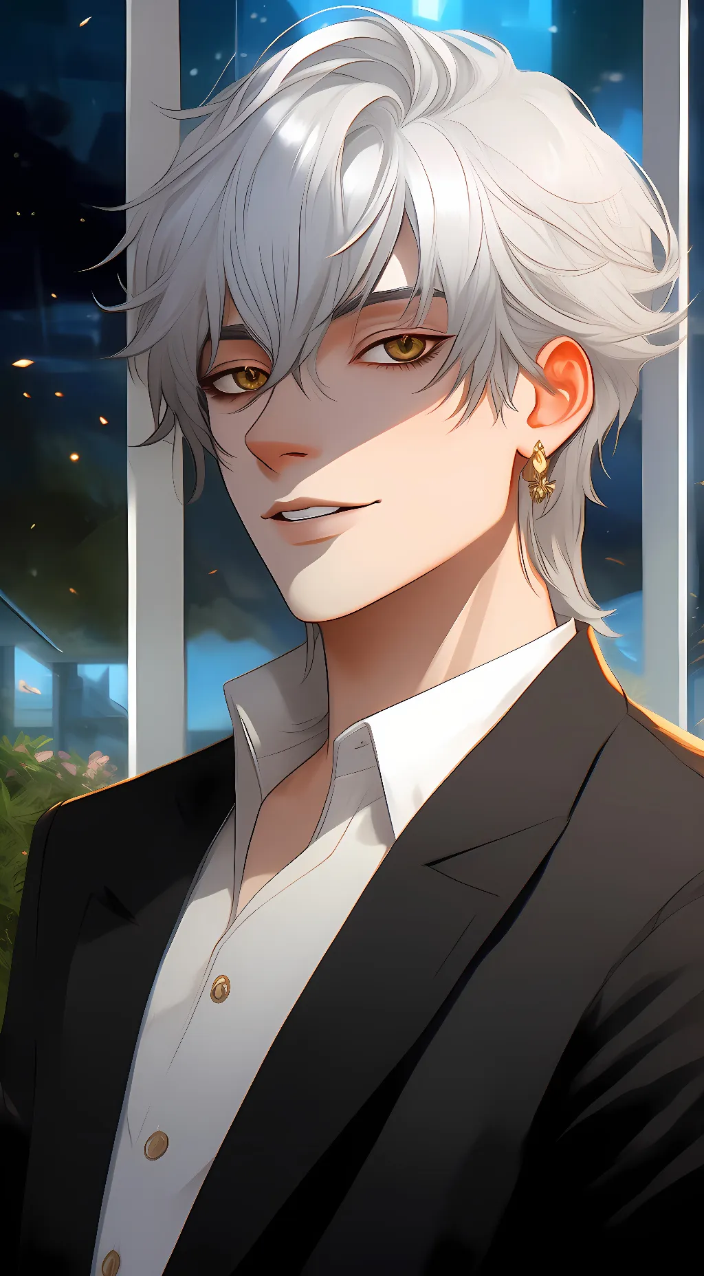 ai character: Taro  background