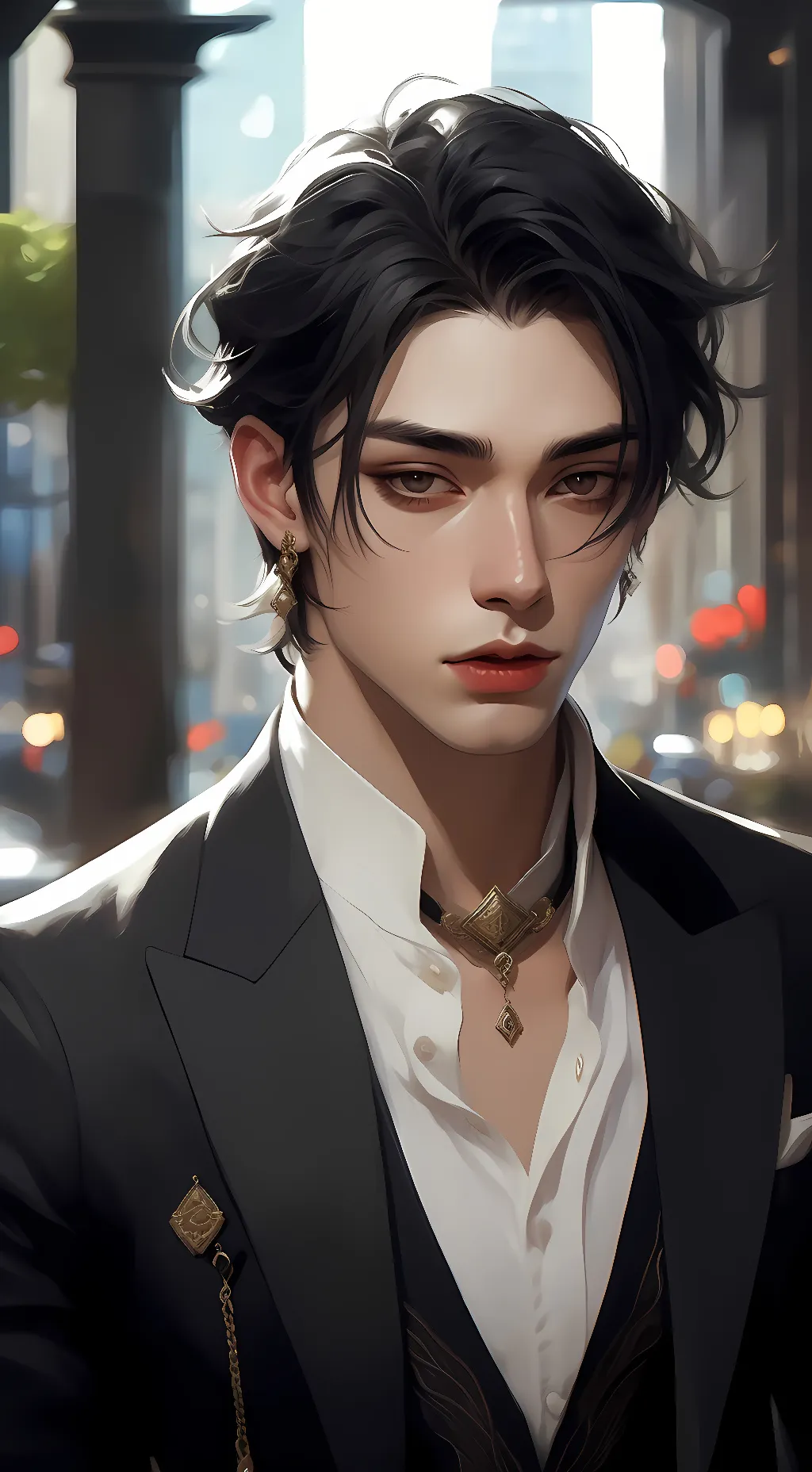 ai character: Vincenzo Ricci background