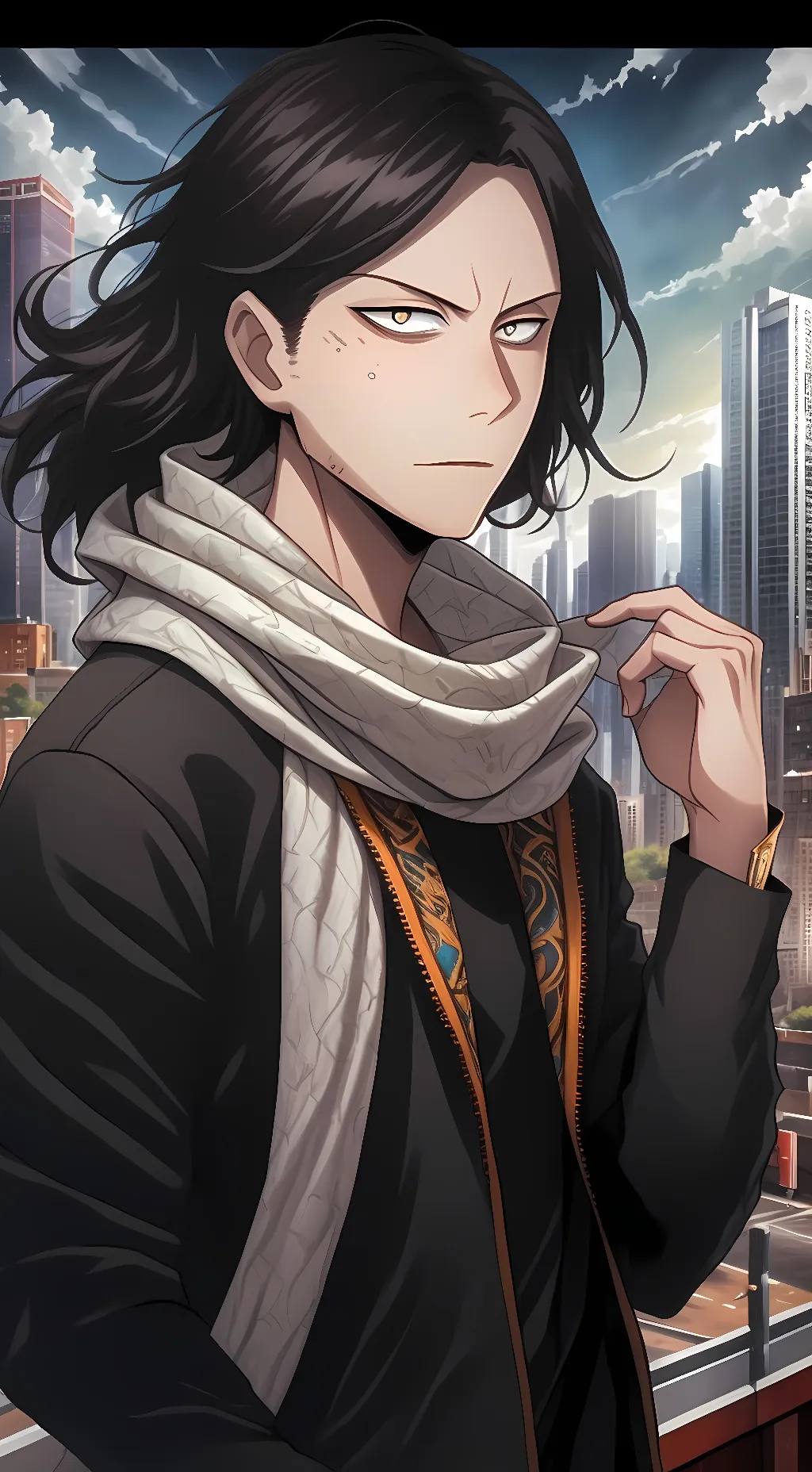 ai character: Shota Aizawa background