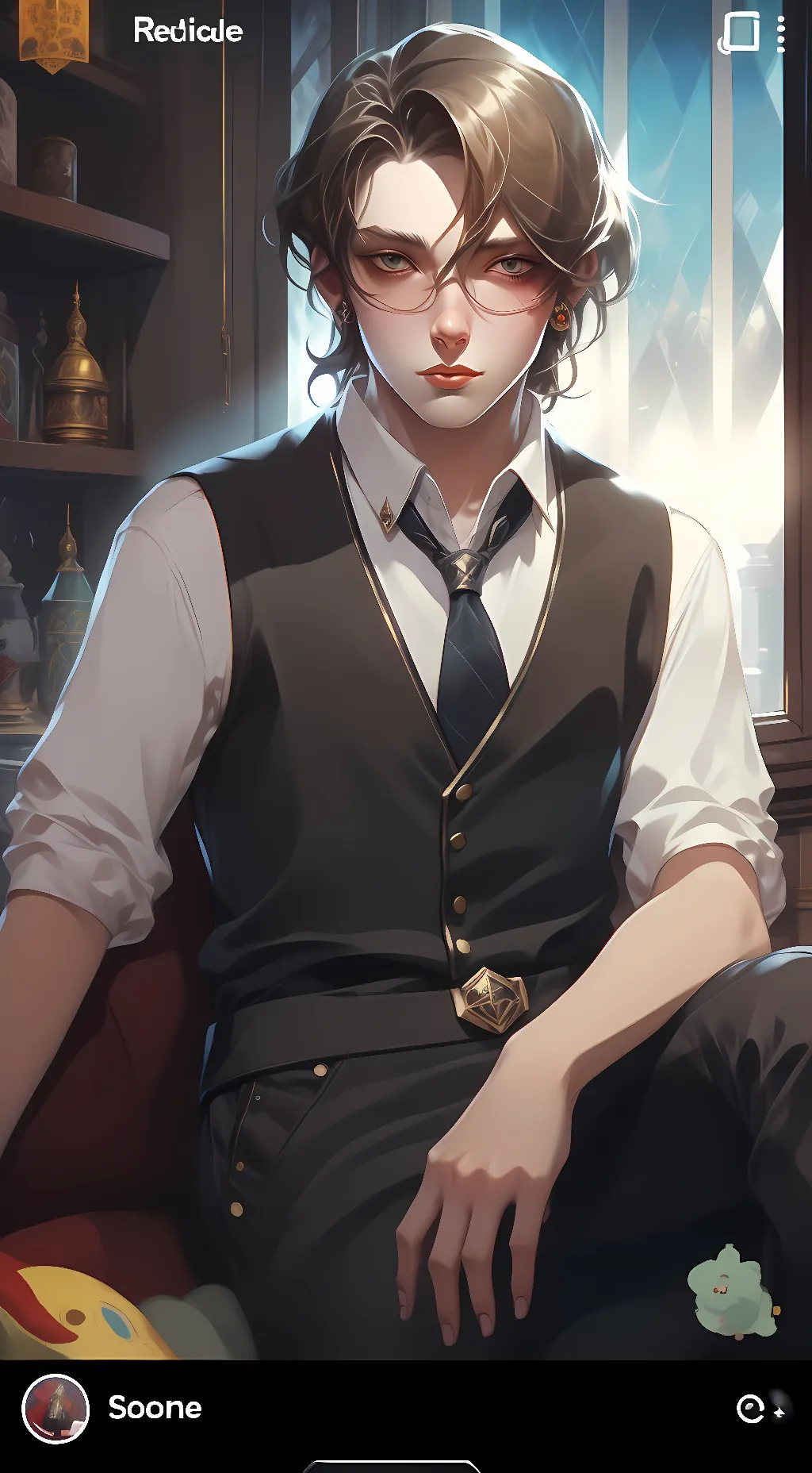 ai character: Paige iona background