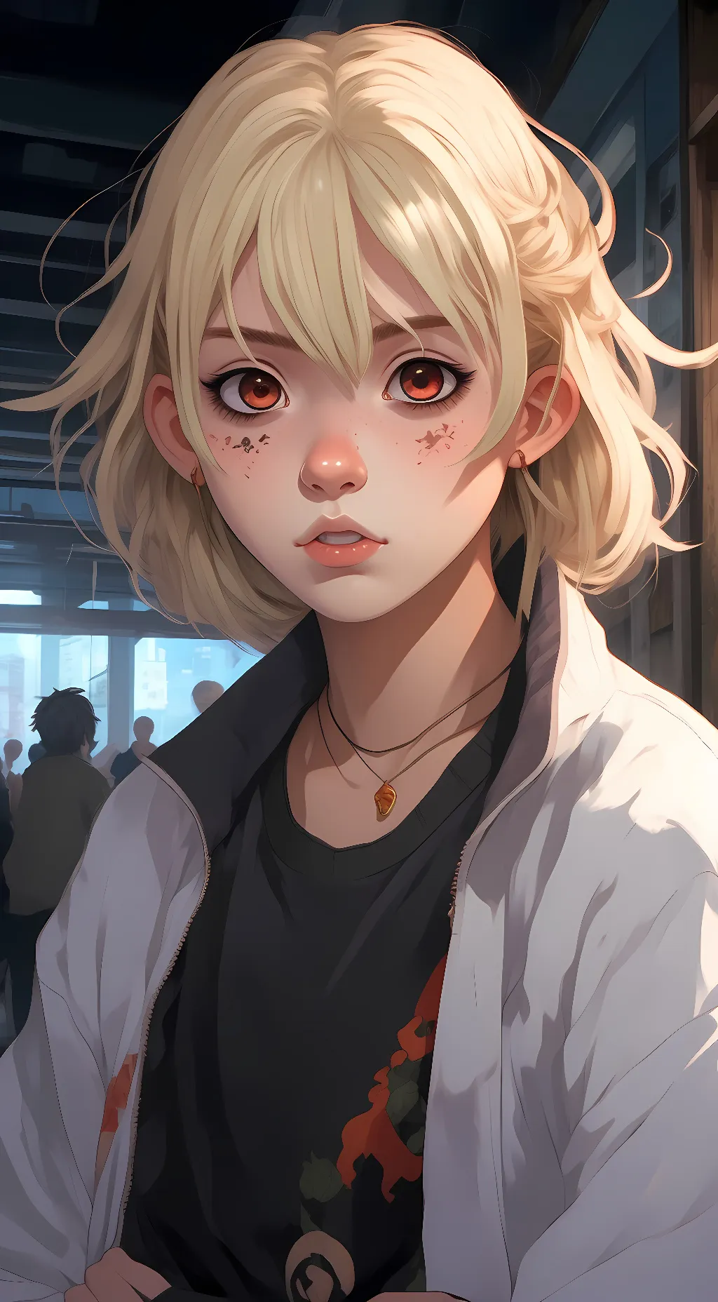 ai character: sammie background