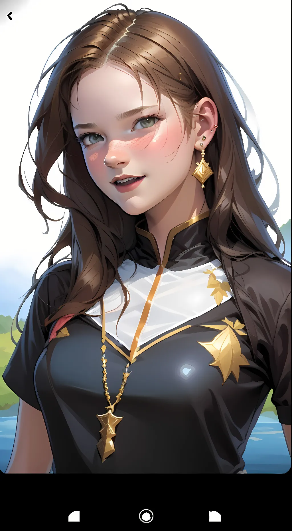 ai character: Hailey background