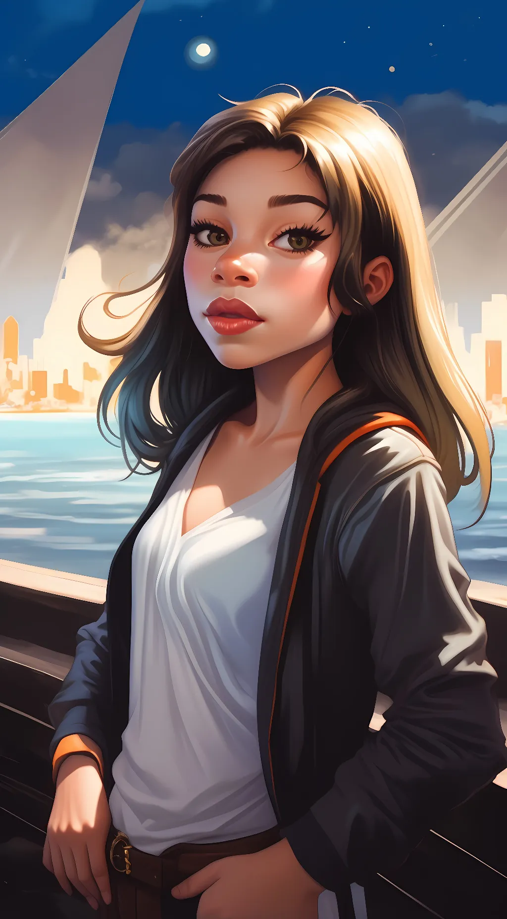 ai character: Viola background