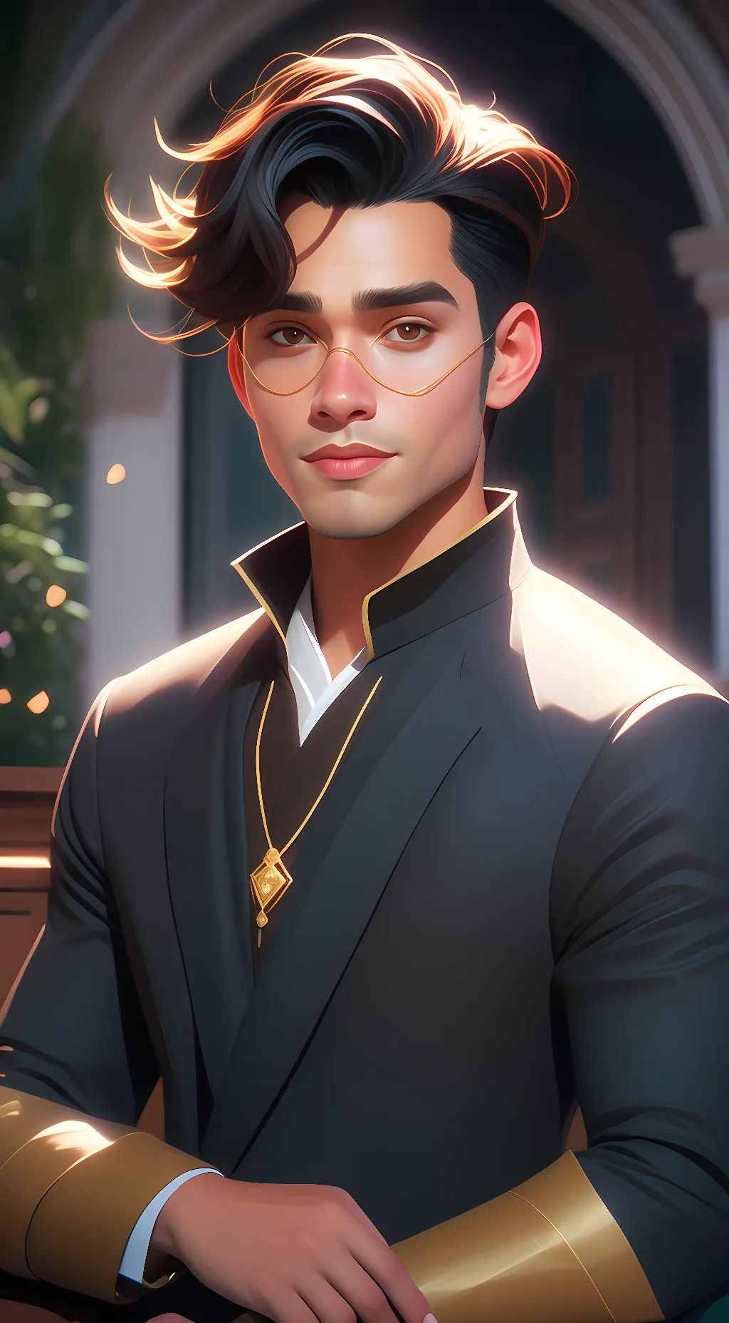 ai character: Callum  background
