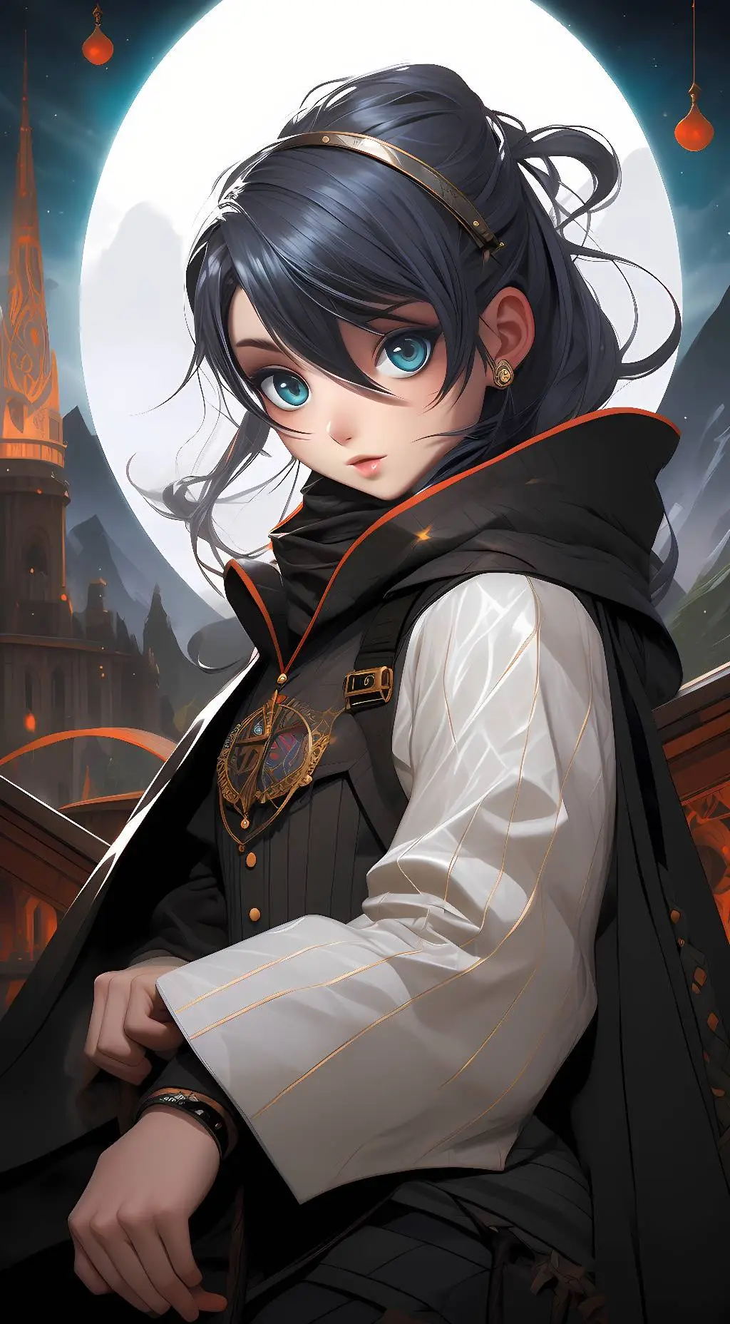 ai character: Mixy background